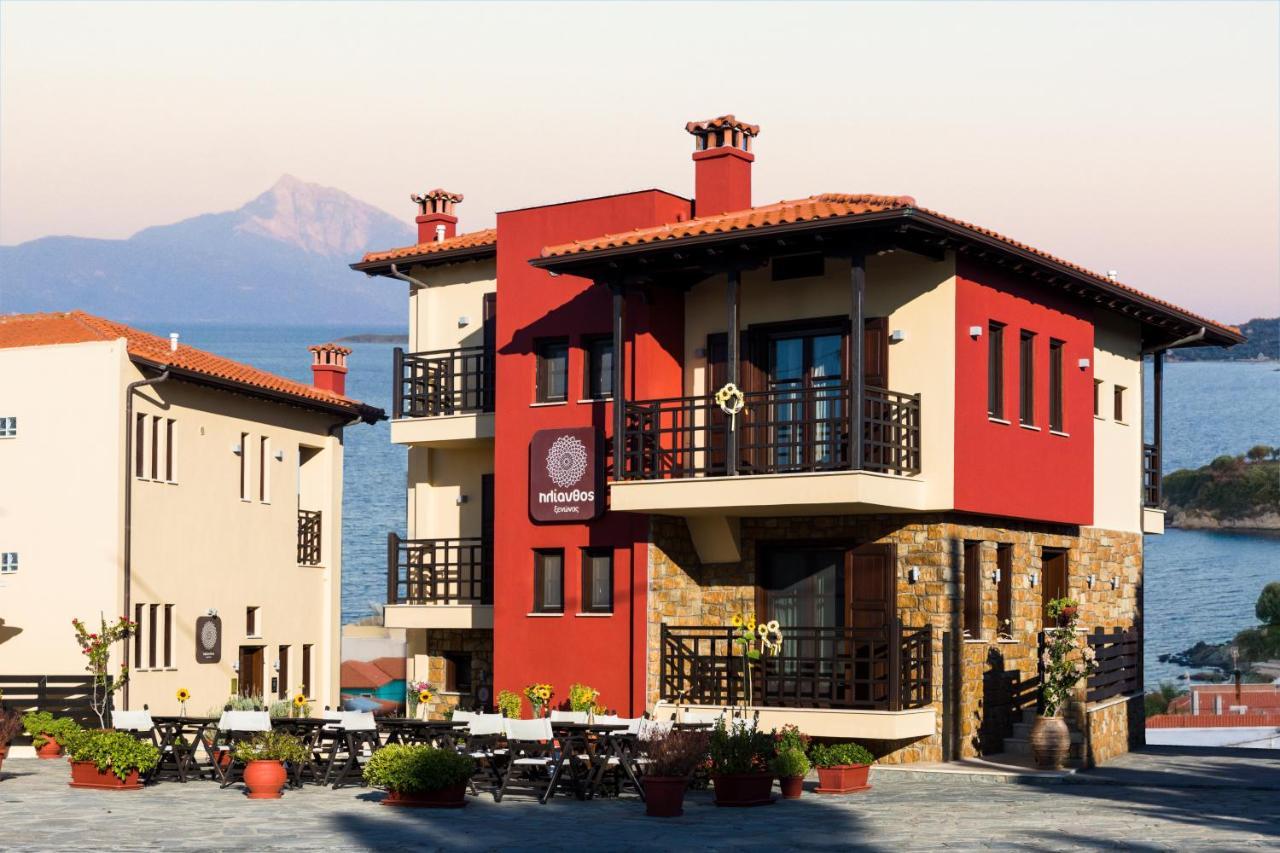 Helianthus Guesthouse Ammoulianí Exterior foto